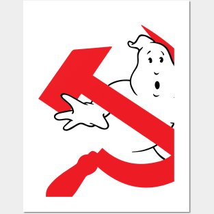 The Ghostbusters Hammer and Sickle Posters and Art